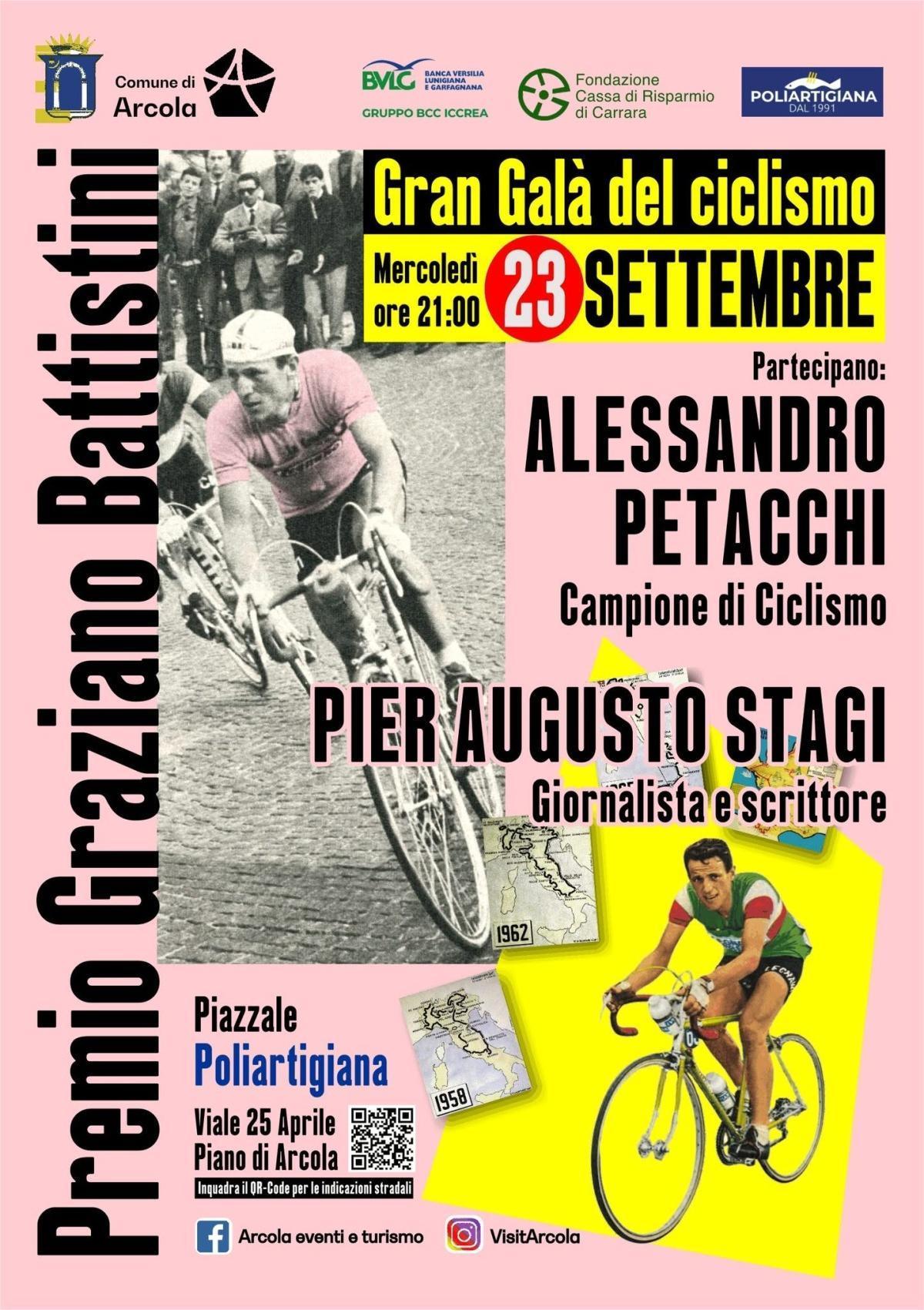 Gran Galà del Ciclismo - Premio Battistini (Inizio ore 21.00)