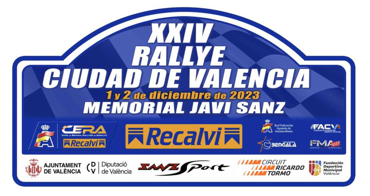 Placa Rallye Ciudad de Valencia