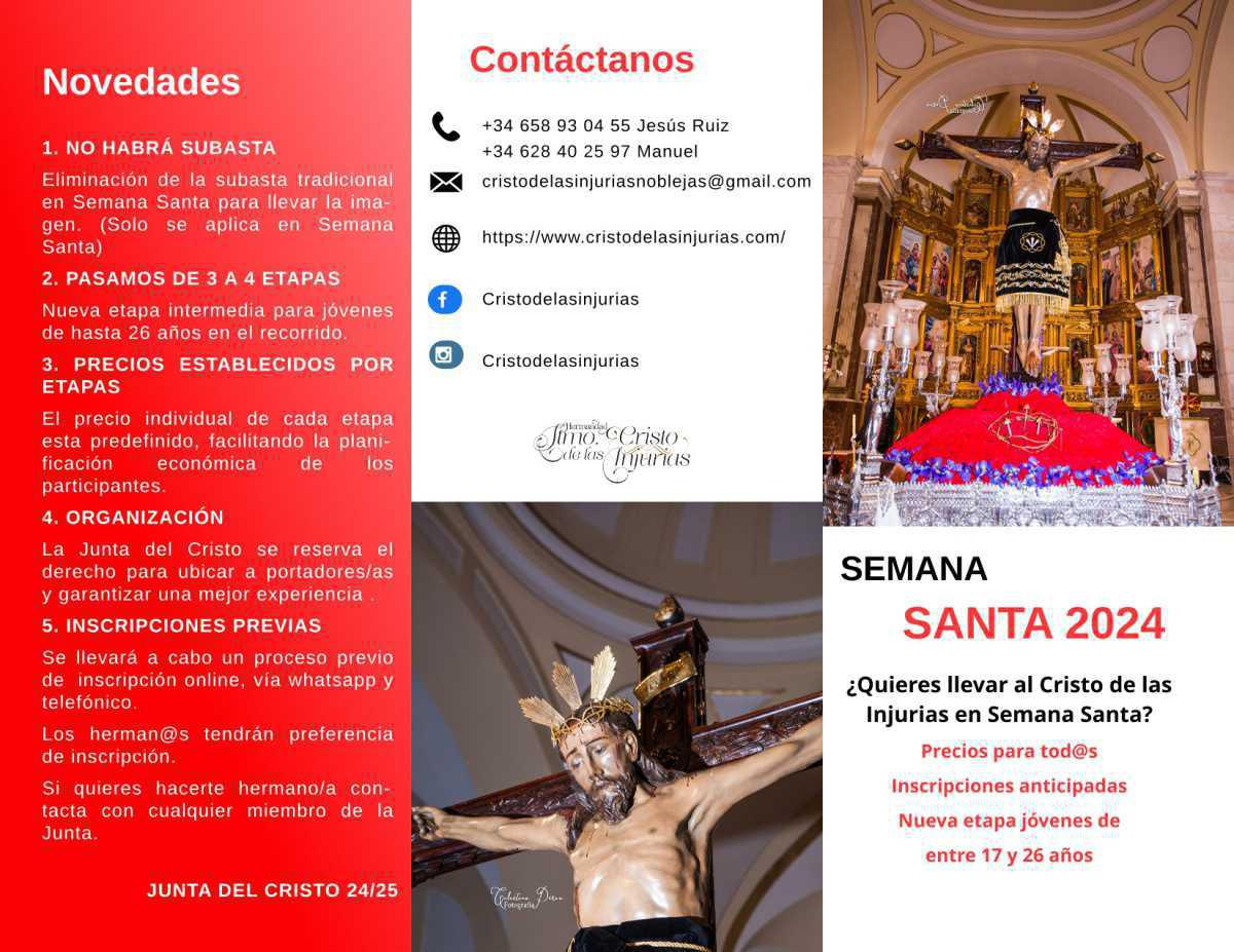 Novedades Semana Santa 2024