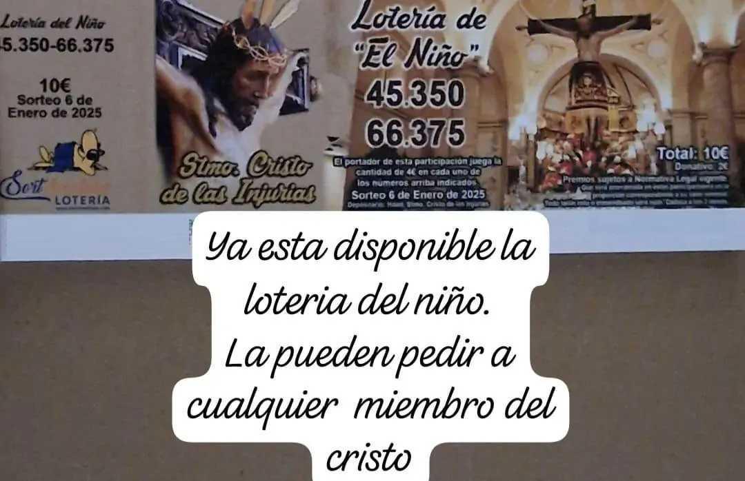 Lotería del Niño ya disponible