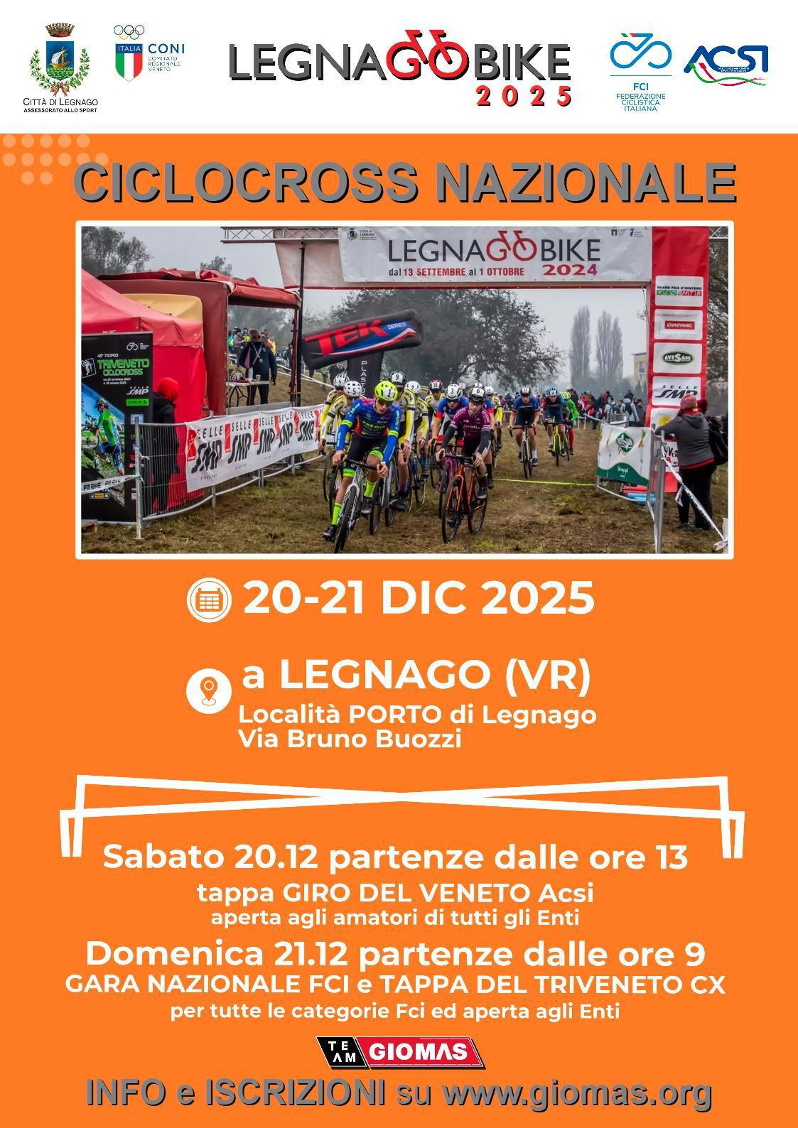 🚴‍♀️ Ciclocross Nazionale – Gara FCI e Tappa Triveneto CX