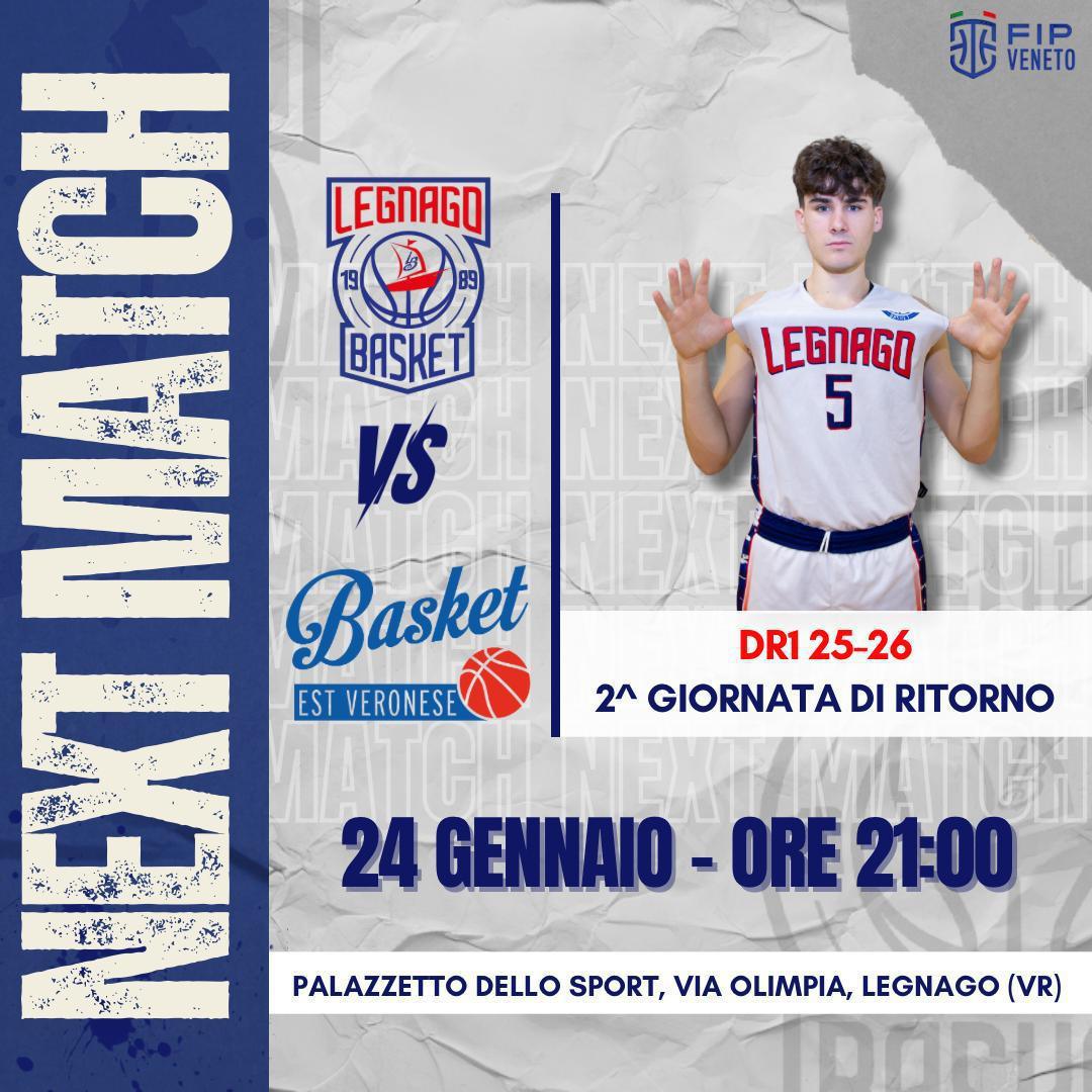 🏀 Legnago Basket - Campionato DR1 Serie D ⛹️