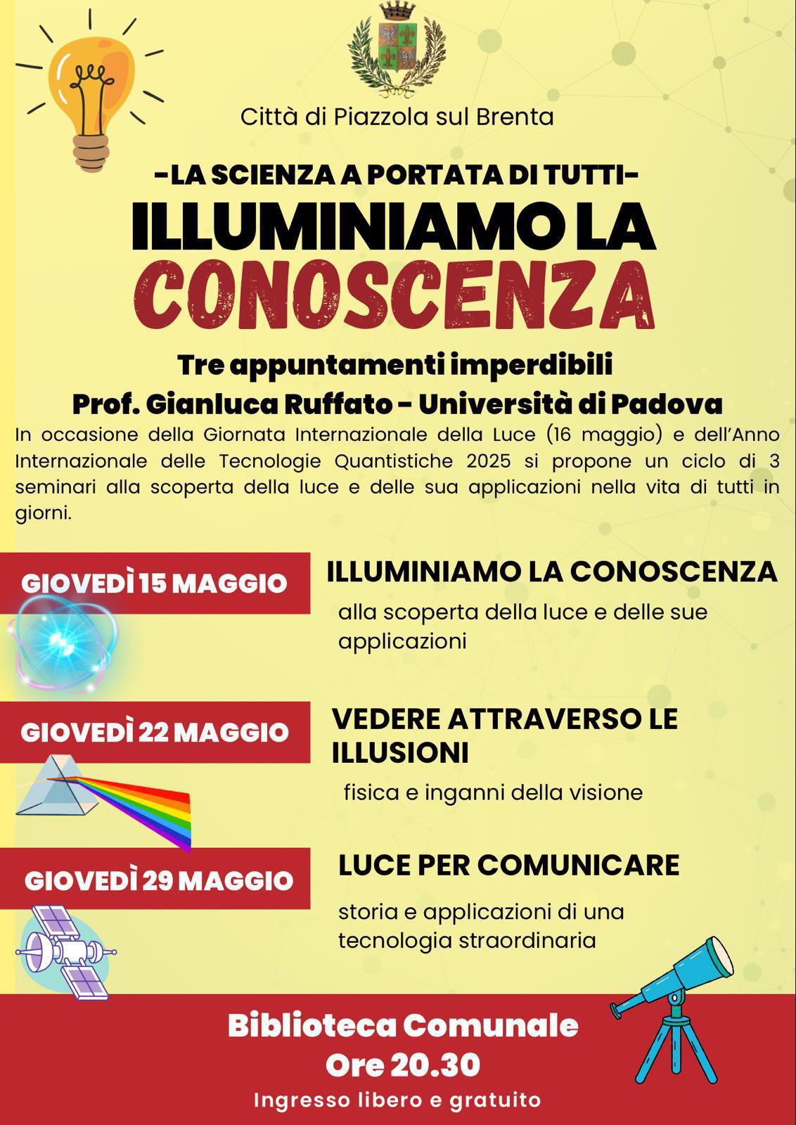 Vedere Attraverso le Illusioni (inizio ore 20.30) 