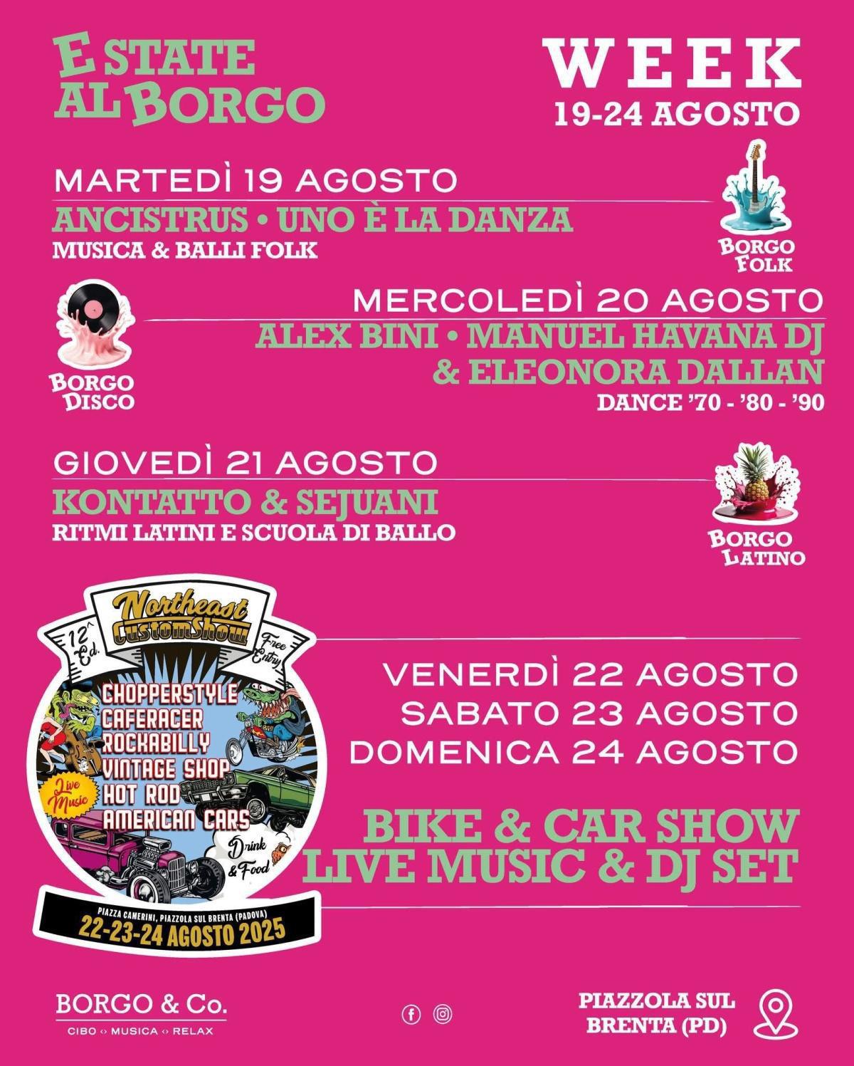 BIKE & CAR SHOW - LIVE MUSIC & DJ SET (dalle ore 19:00)