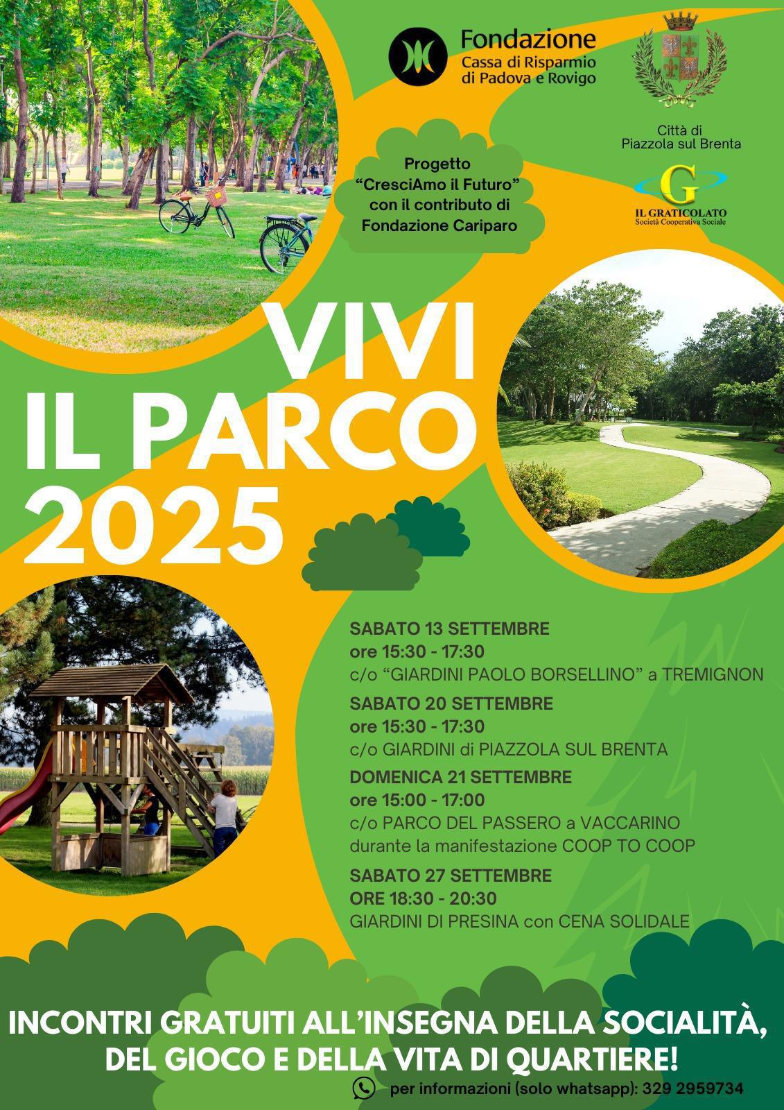 Vivi il Parco (inizio ore 18.30)