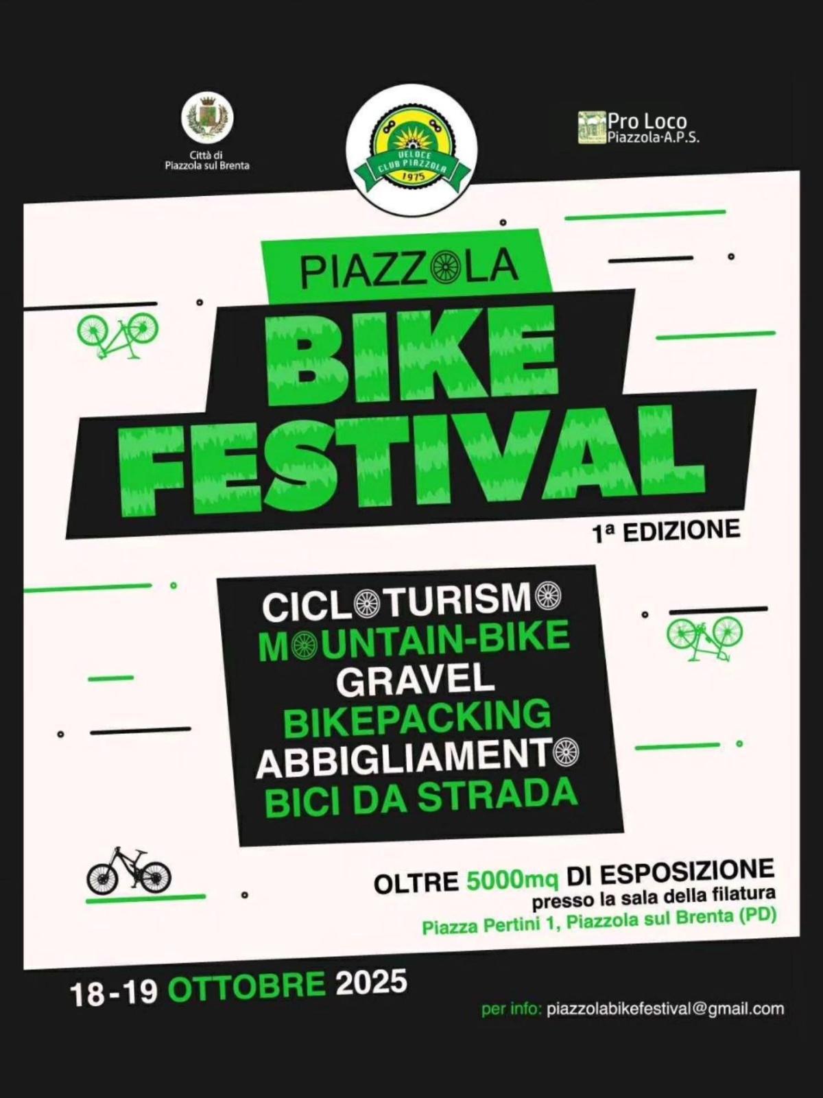 Piazzola Bike Festival (dalle ore 8.00)