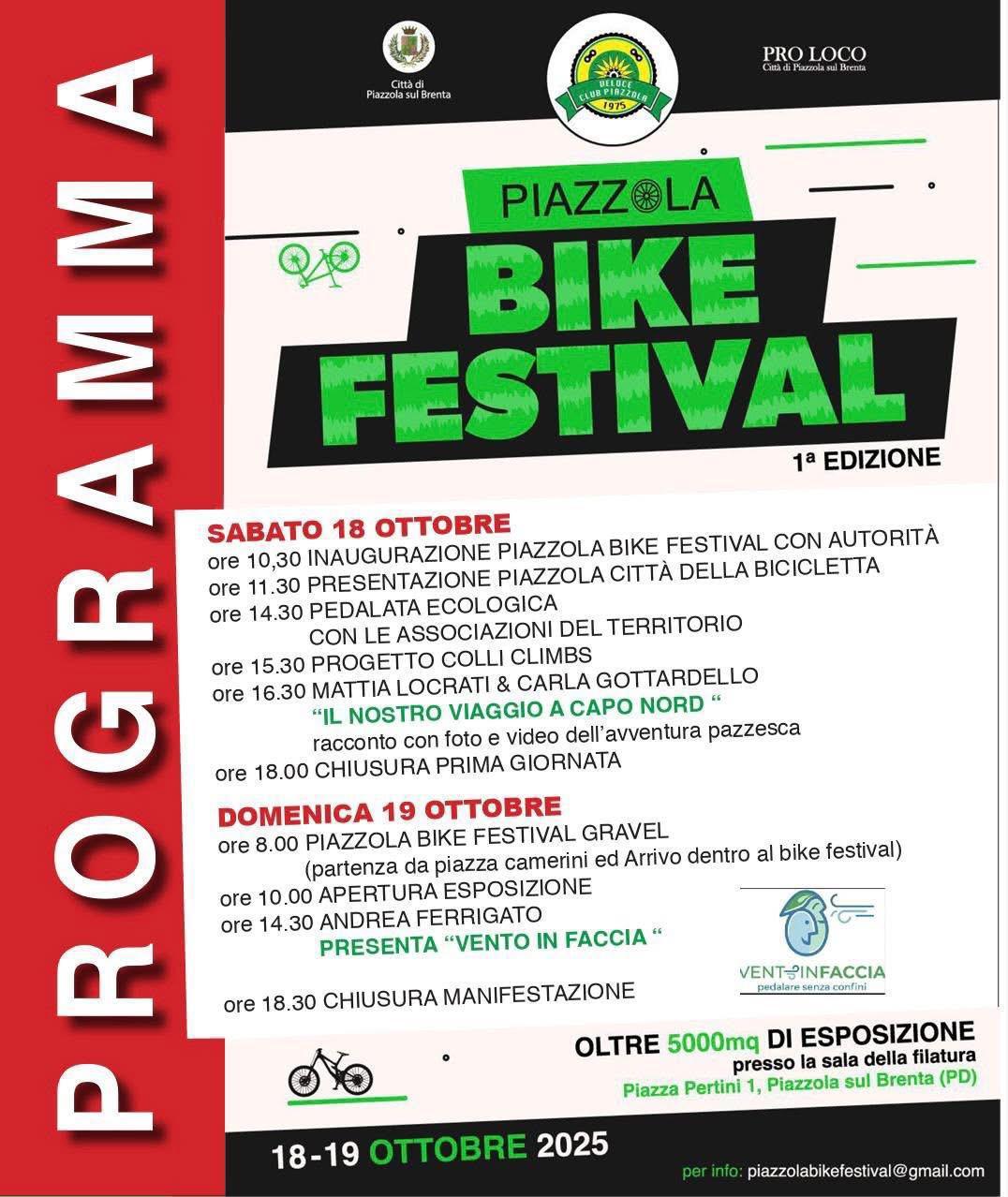 Piazzola Bike Festival (dalle ore 8.00)