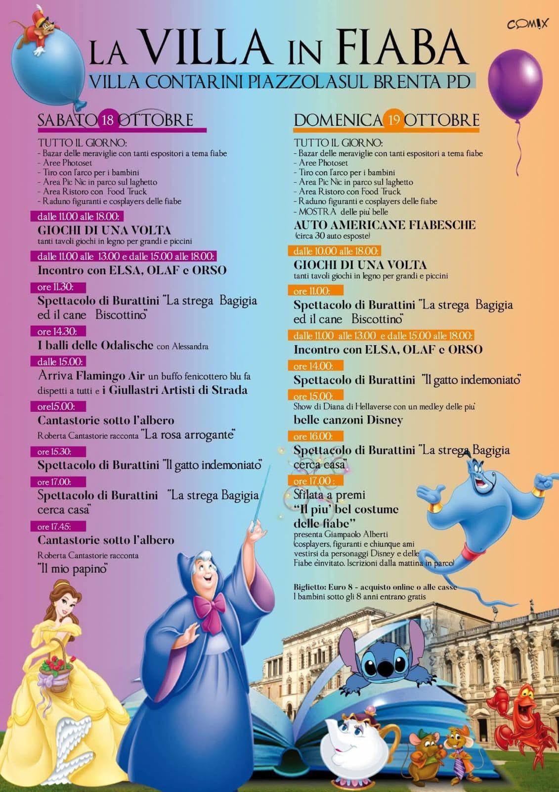 La Villa in Fiaba (dalle ore 11.00) 