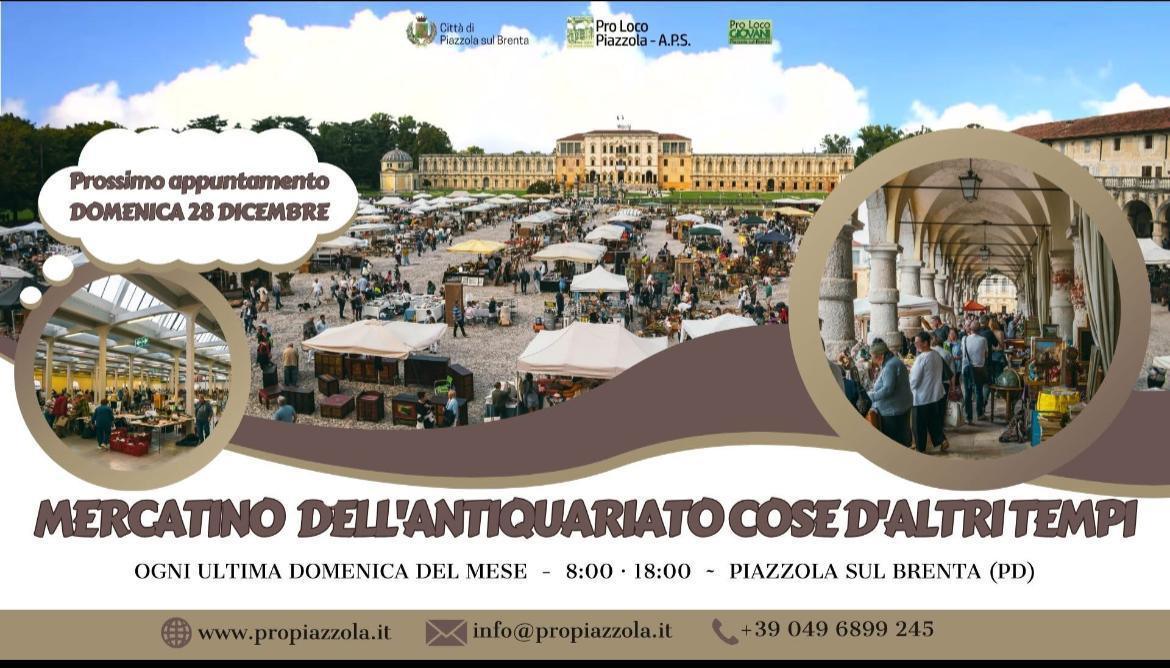 Mercatino dell'Antiquariato "Cose d'altri Tempi" (ore 8:00 - 18:00)