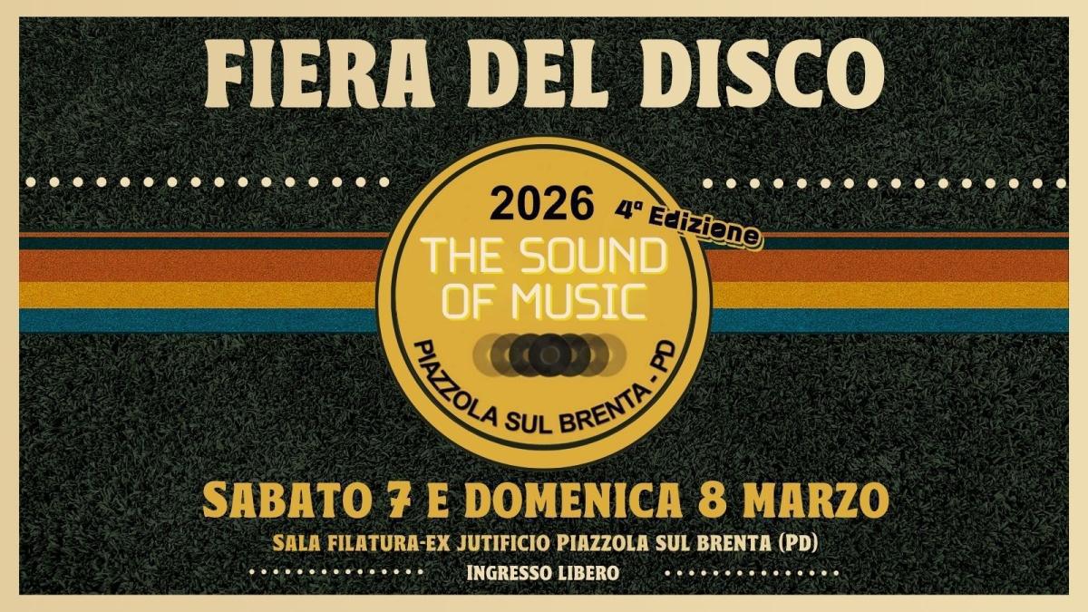 Fiera del Disco 2026 - The Sound of Music (dalle ore 9.00) Fiera del Disco 2026 - The Sound of Music (dalle ore 9.00)