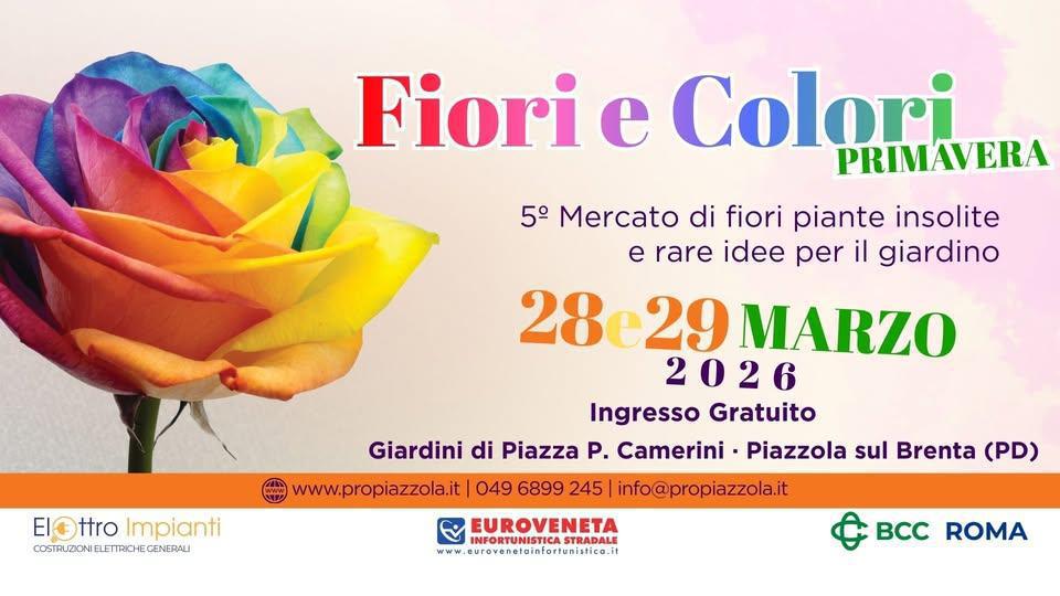 Fiori e Colori PRIMAVERA 5° Mercato di fiori piante insolite e rare idee per il giardino