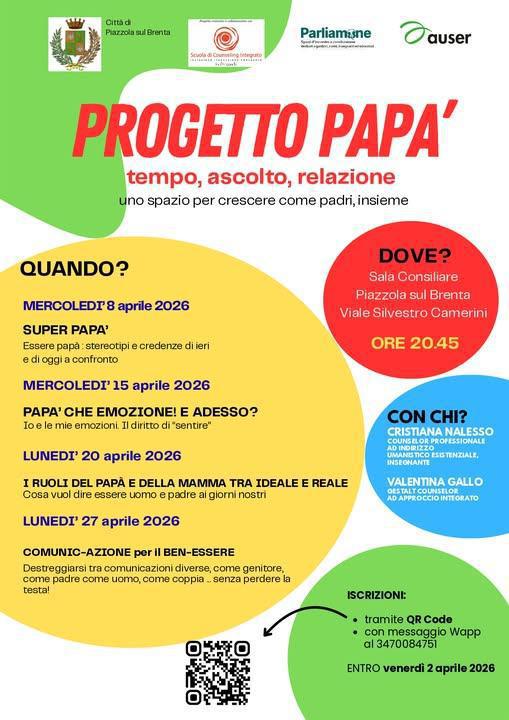 I Ruoli tra Ideale e Reale: Cosa significa essere uomo e padre ai giorni nostri (inizio ore 20.45) I Ruoli tra Ideale e Reale: Cosa significa essere uomo e padre ai giorni nostri (inizio ore 20.45)
