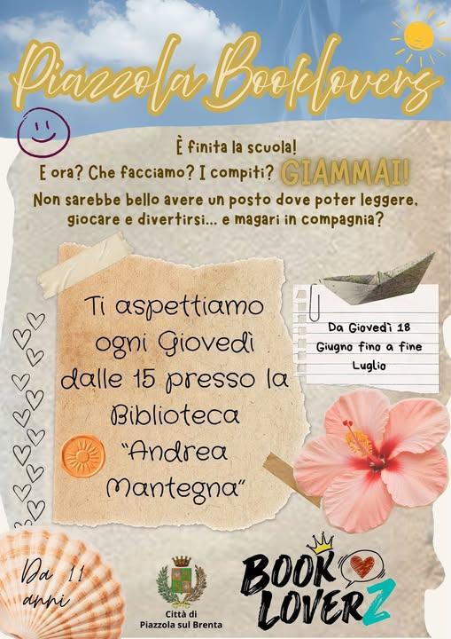 Piazzola Bookloverz! (Dalle ore 15.00)