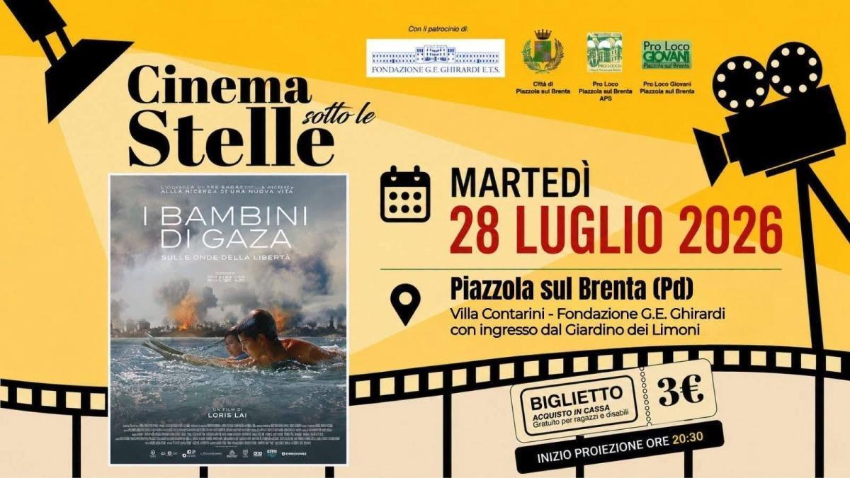 "BAMBINI Dl GAZA" - Cinema sotto le Stelle (start h. 20:30)