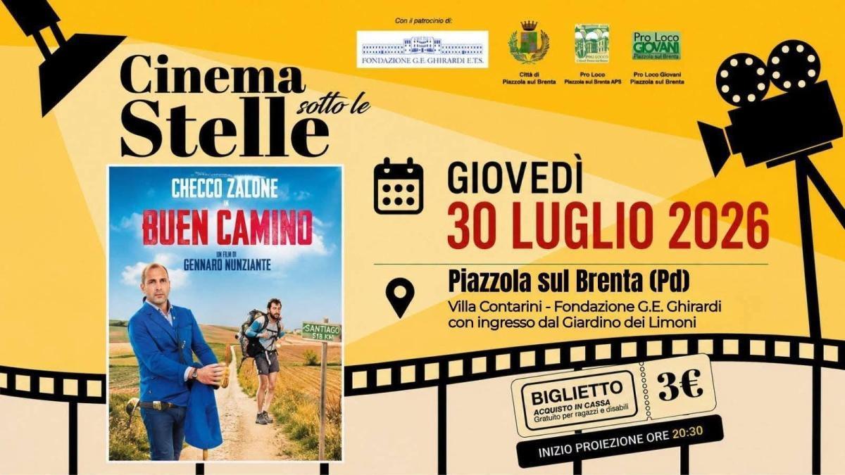 "BUEN CAMINO" - Cinema sotto le Stelle (start h. 20:30)