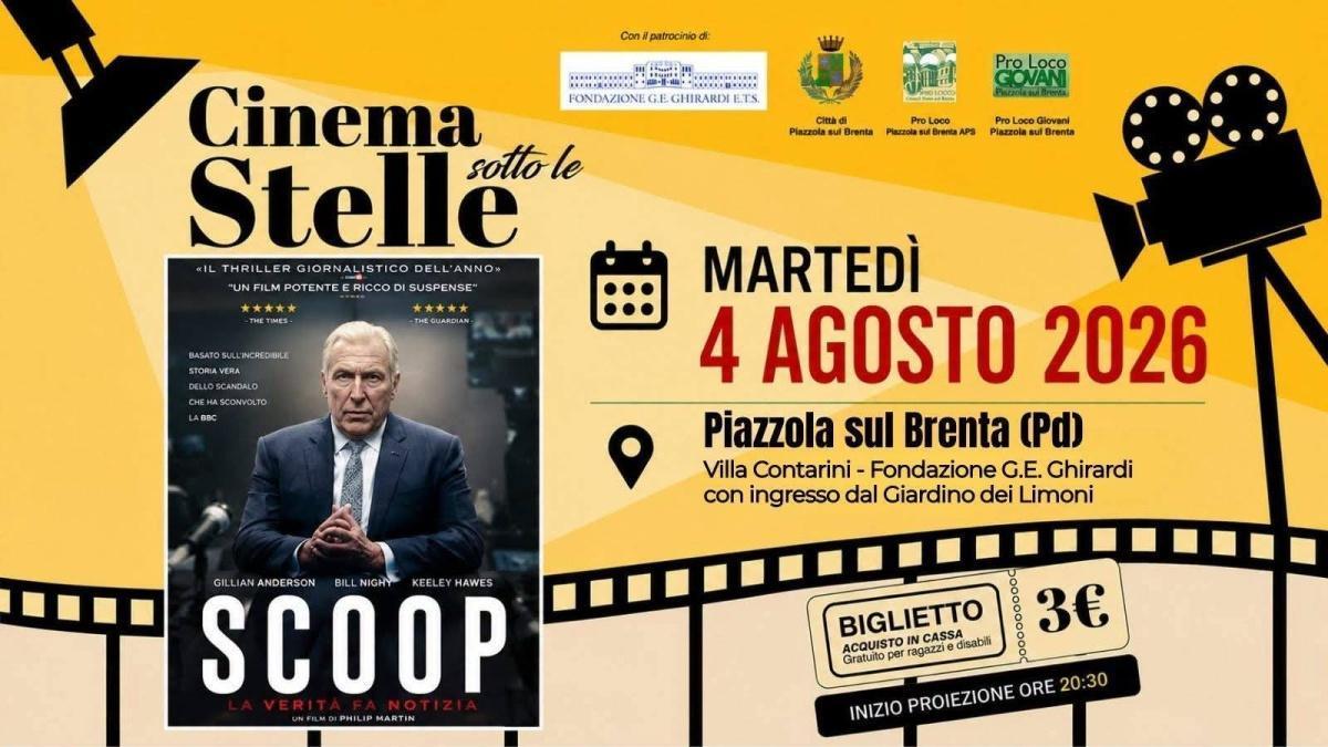 "SCOOP" - Cinema sotto le Stelle (start h. 20:30)