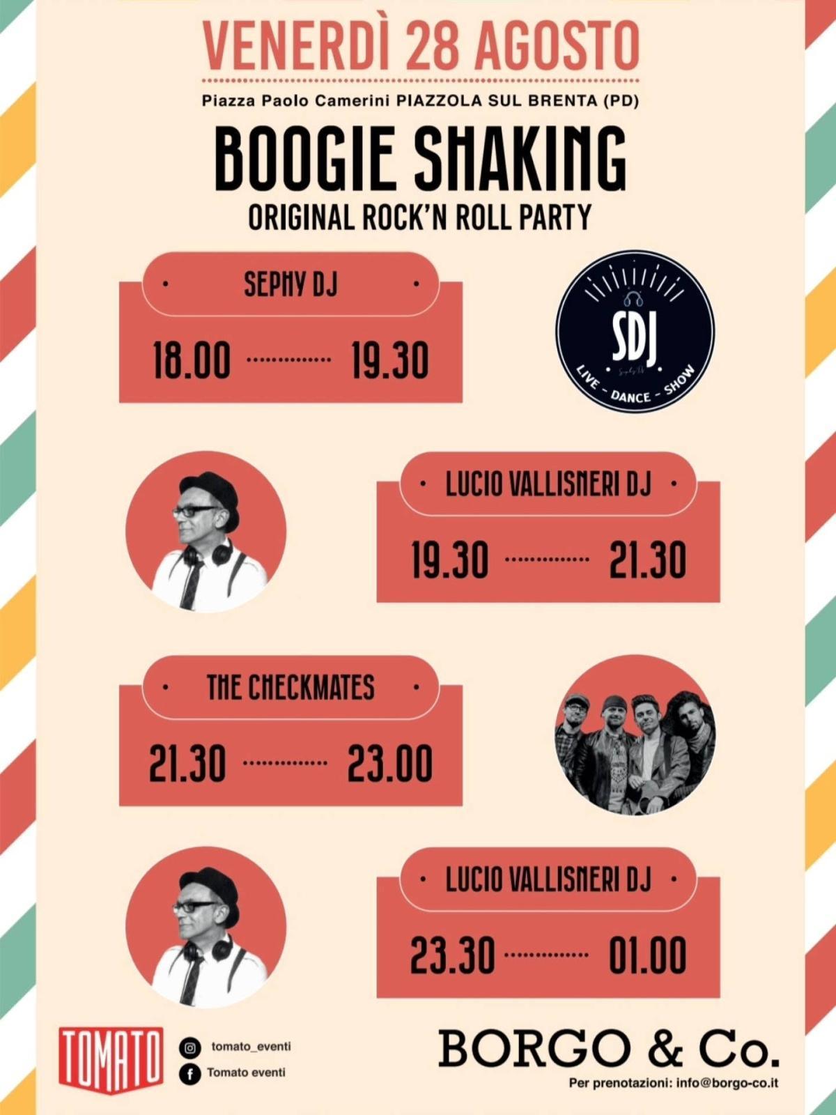 Boogie Shaking (dalle ore 18:00)