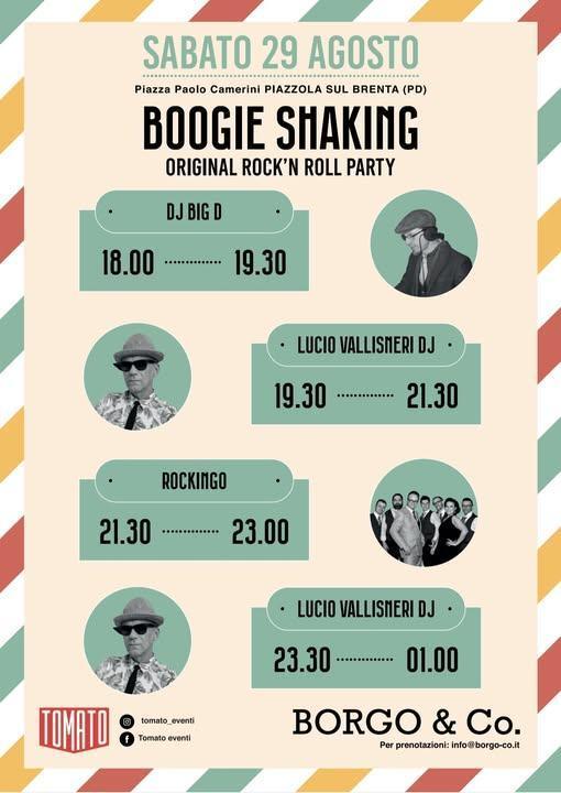 Boogie Shaking (dalle ore 18:00)