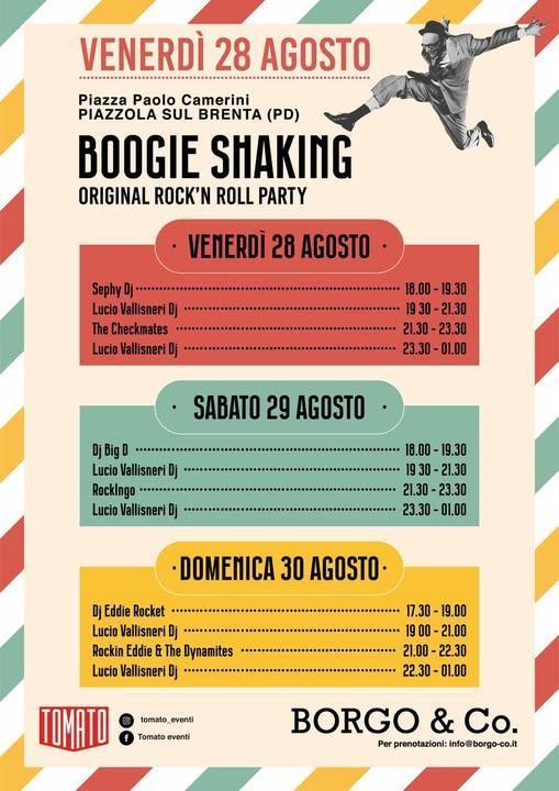 Boogie Shaking (dalle ore 17:30)