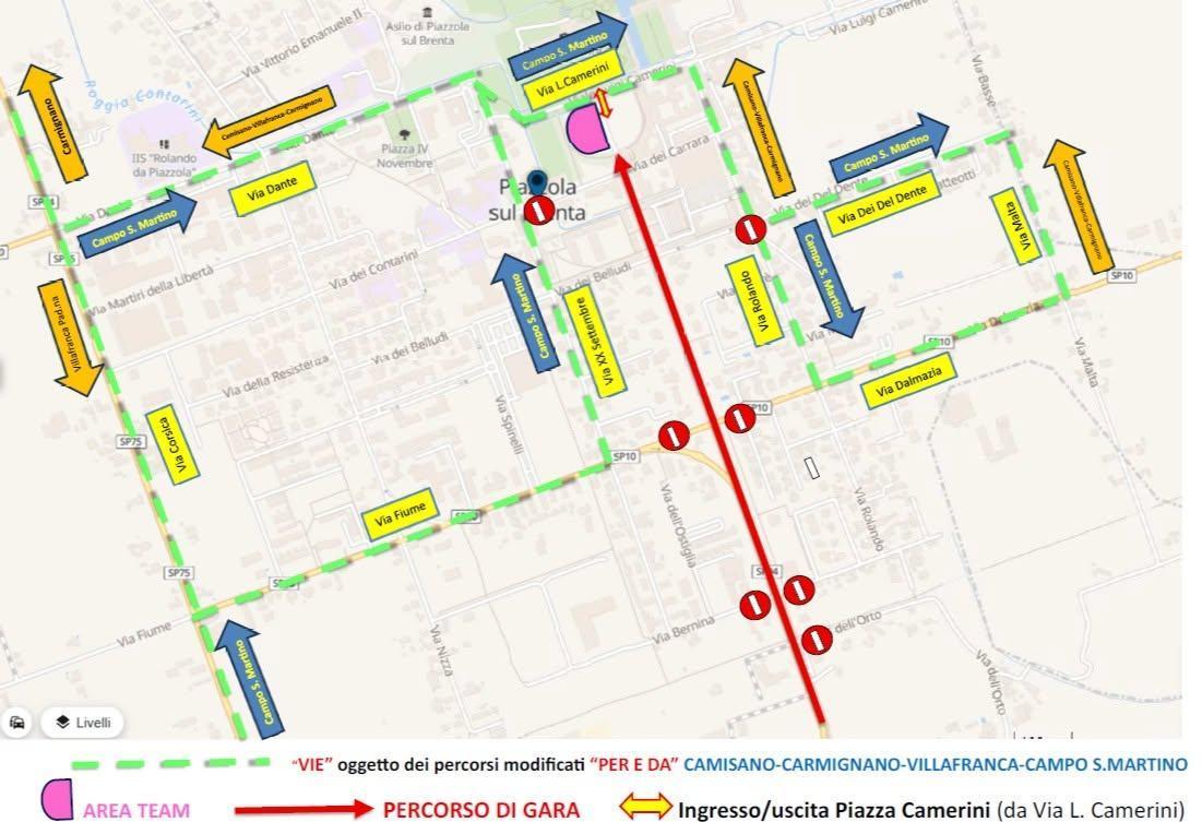 Giro del Veneto Elite-Under 23 - 34ª Edizione (Partenza 1° atleta: ore 16:00) Giro del Veneto Elite-Under 23 - 34ª Edizione (Partenza 1° atleta: ore 16:00)
