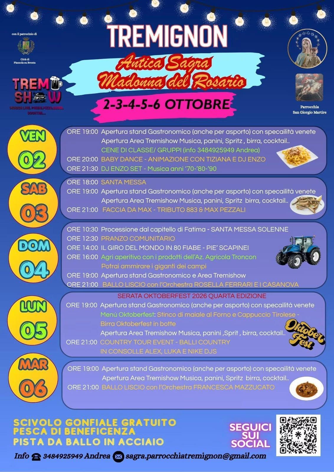 Antica Sagra Madonna del Rosario (dalle ore 19:00) Antica Sagra Madonna del Rosario (dalle ore 19:00)