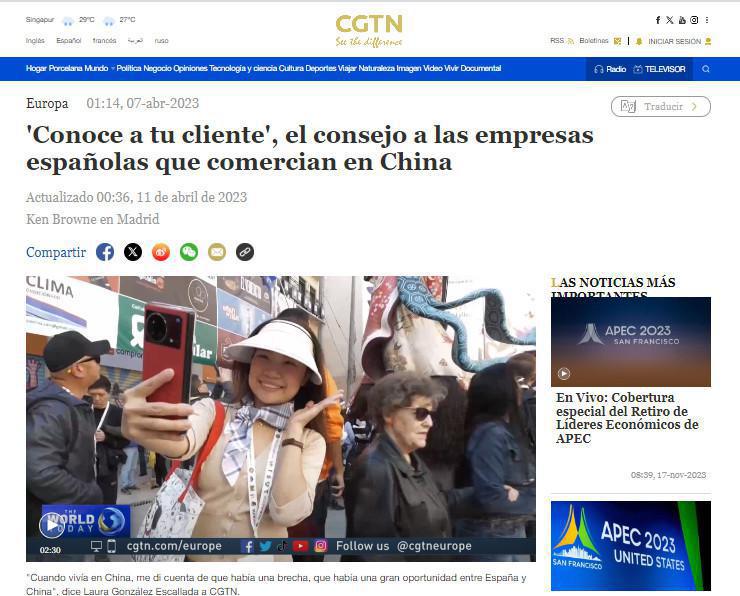 'Get to know your customer' is advice to Spanish firms trading in China 'Get to know your customer' is advice to Spanish firms trading in China