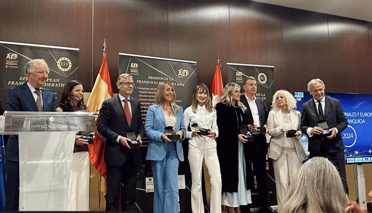 Celebrada con éxito la IV edición de los Premios Nacionales y Europeos de la Franquicia 2024 Celebrada con éxito la IV edición de los Premios Nacionales y Europeos de la Franquicia 2024