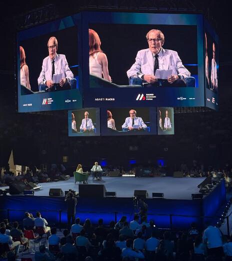 Desde Madrid, reflexionamos junto al presidente de Argentina, Javier Milei, sobre los grandes retos económicos de hoy 