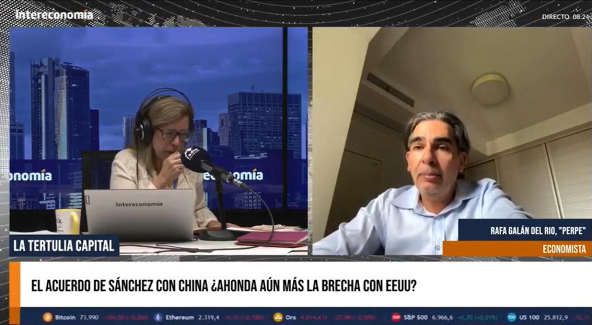 El economista Rafael Galán “Perpe” analiza el paso del presidente del Gobierno por China