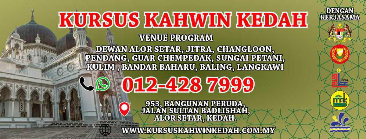 Kursus Kahwin Kedah (Zaliny Enterprise)