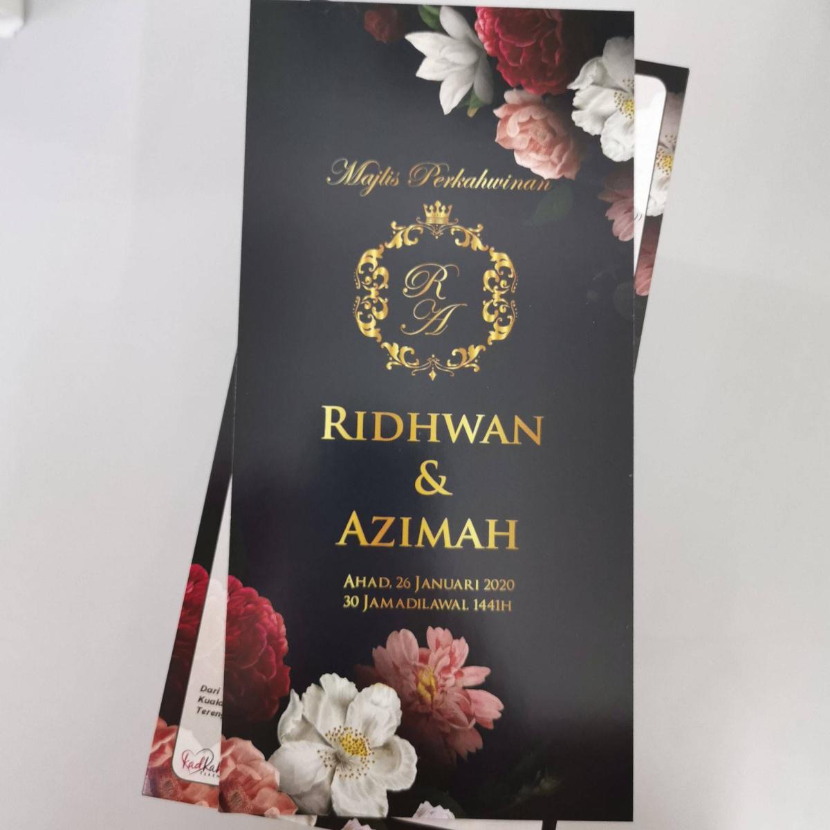 Kad Kahwin Terengganu 