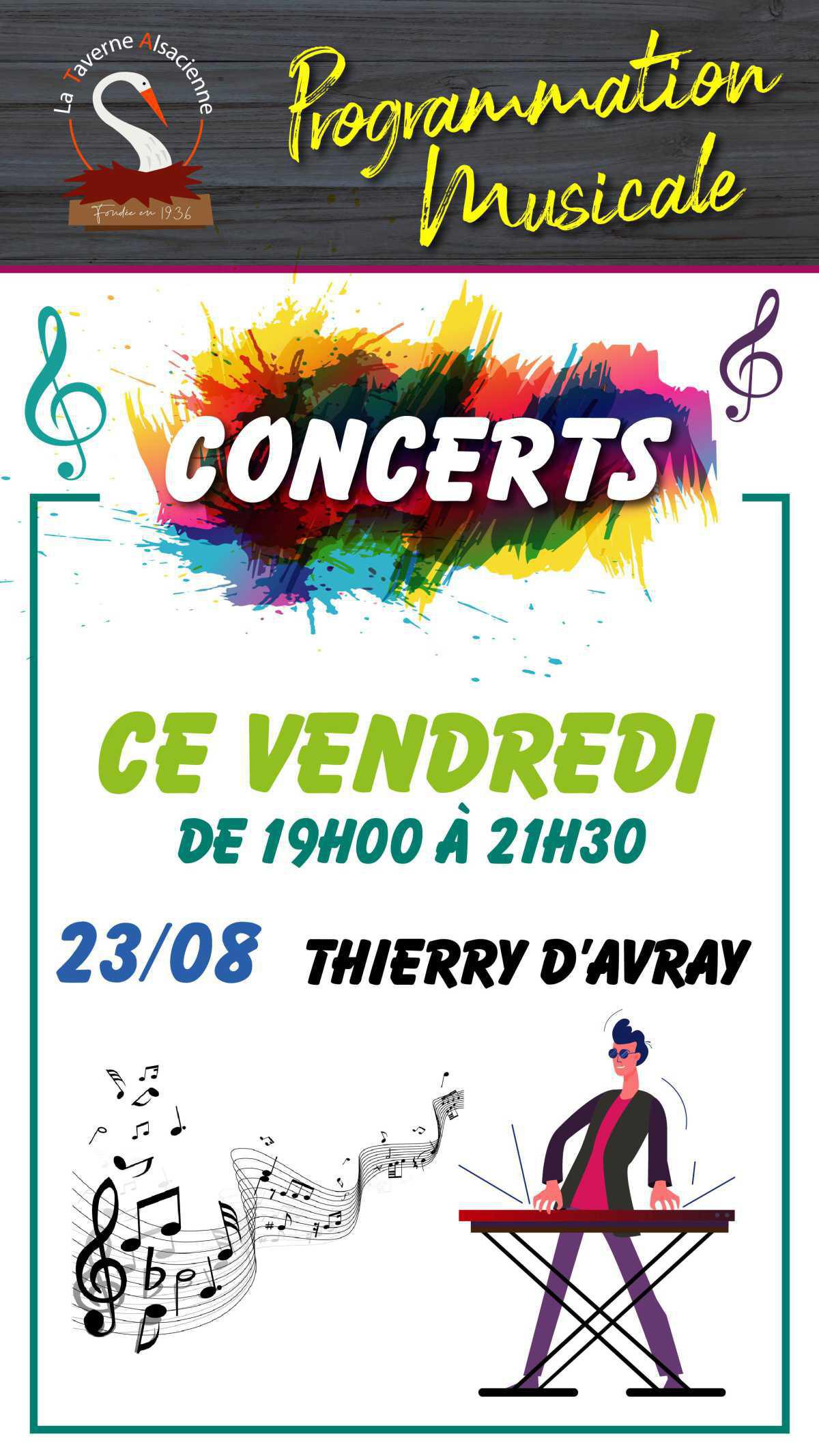 Concert: THIERRY D'AVRAY 