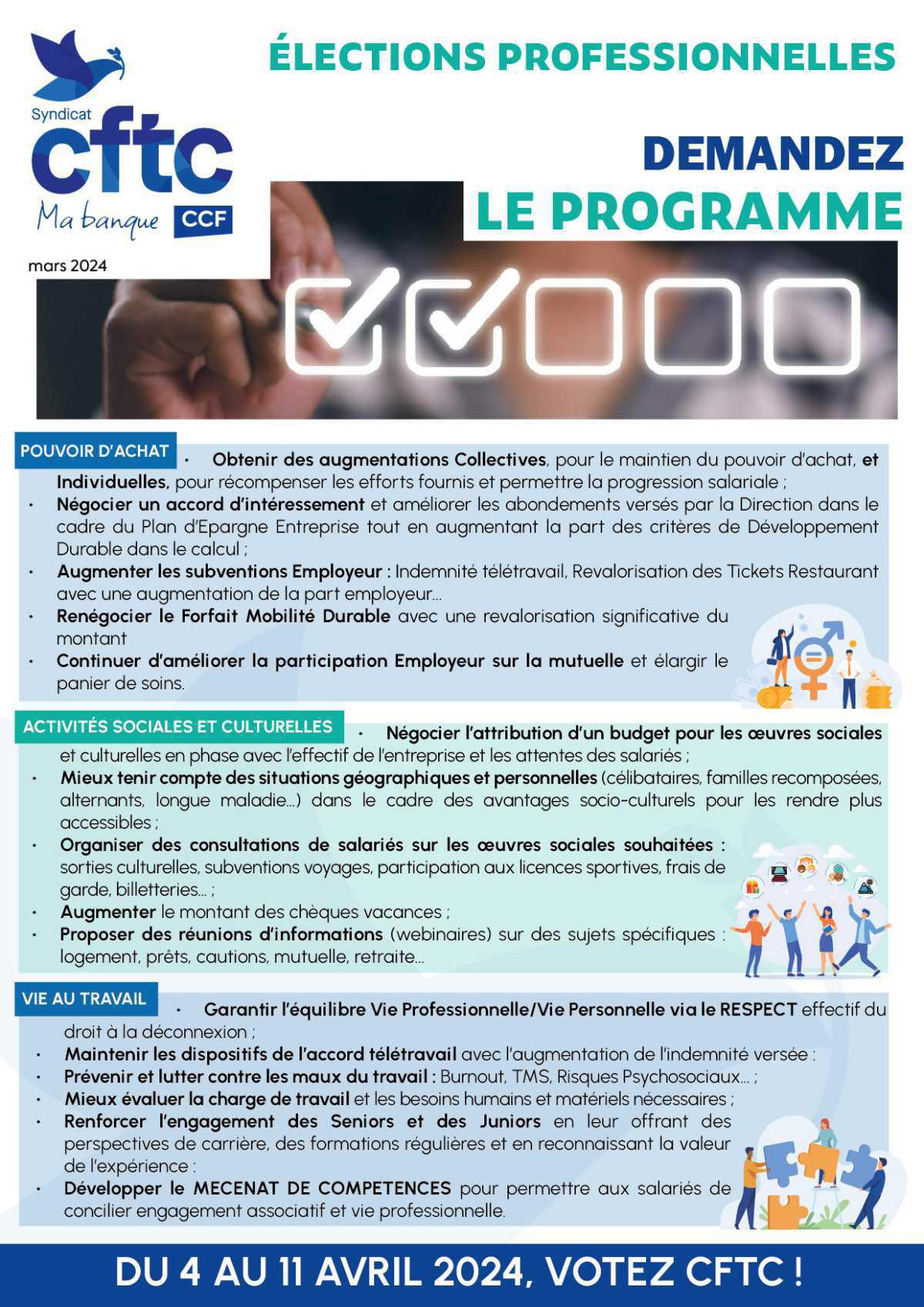 Demandez le programme !