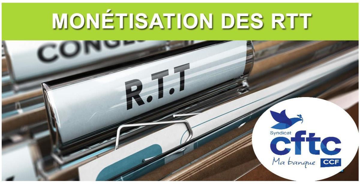 Campagne de monétisation des RTT / Nouvelle alerte auprès de la DRH 