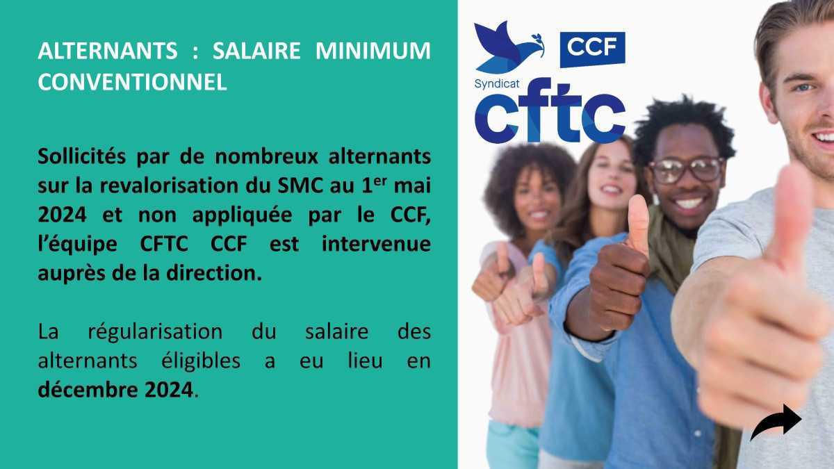 NEWS CCF / INFORMATIONS CFTC CCF