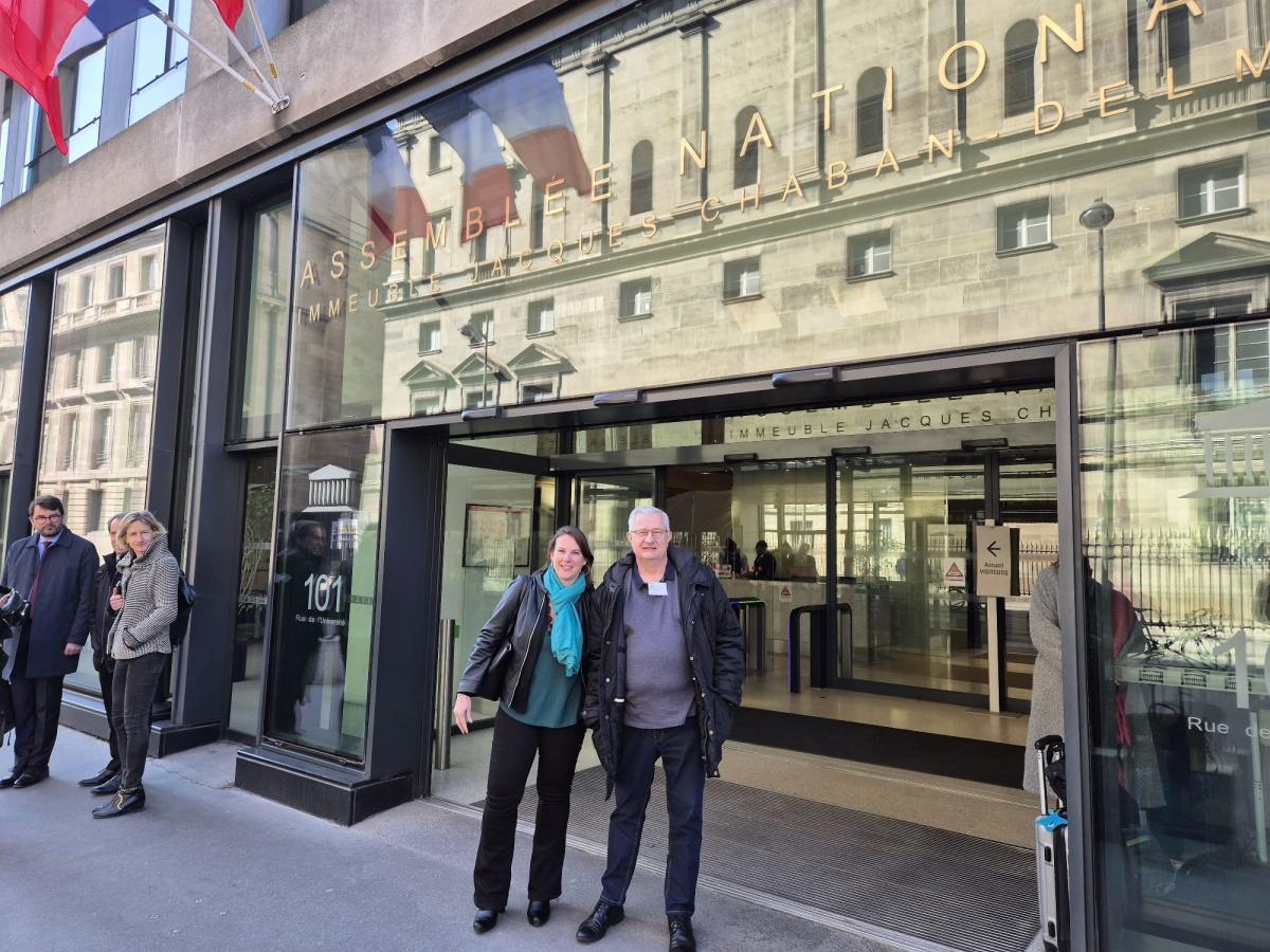 La CFTC CCF à l'Assemblée Nationale 