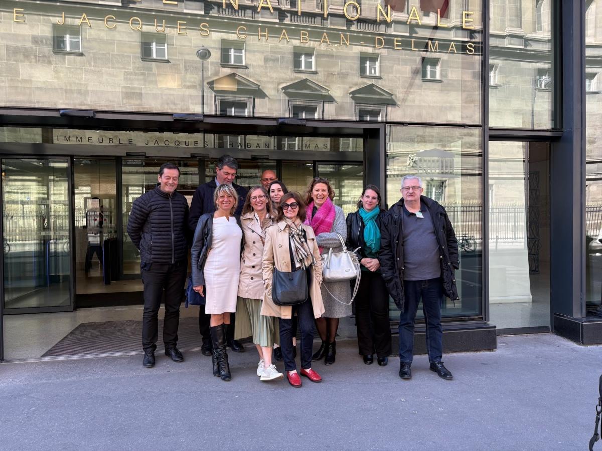 La CFTC CCF à l'Assemblée Nationale 