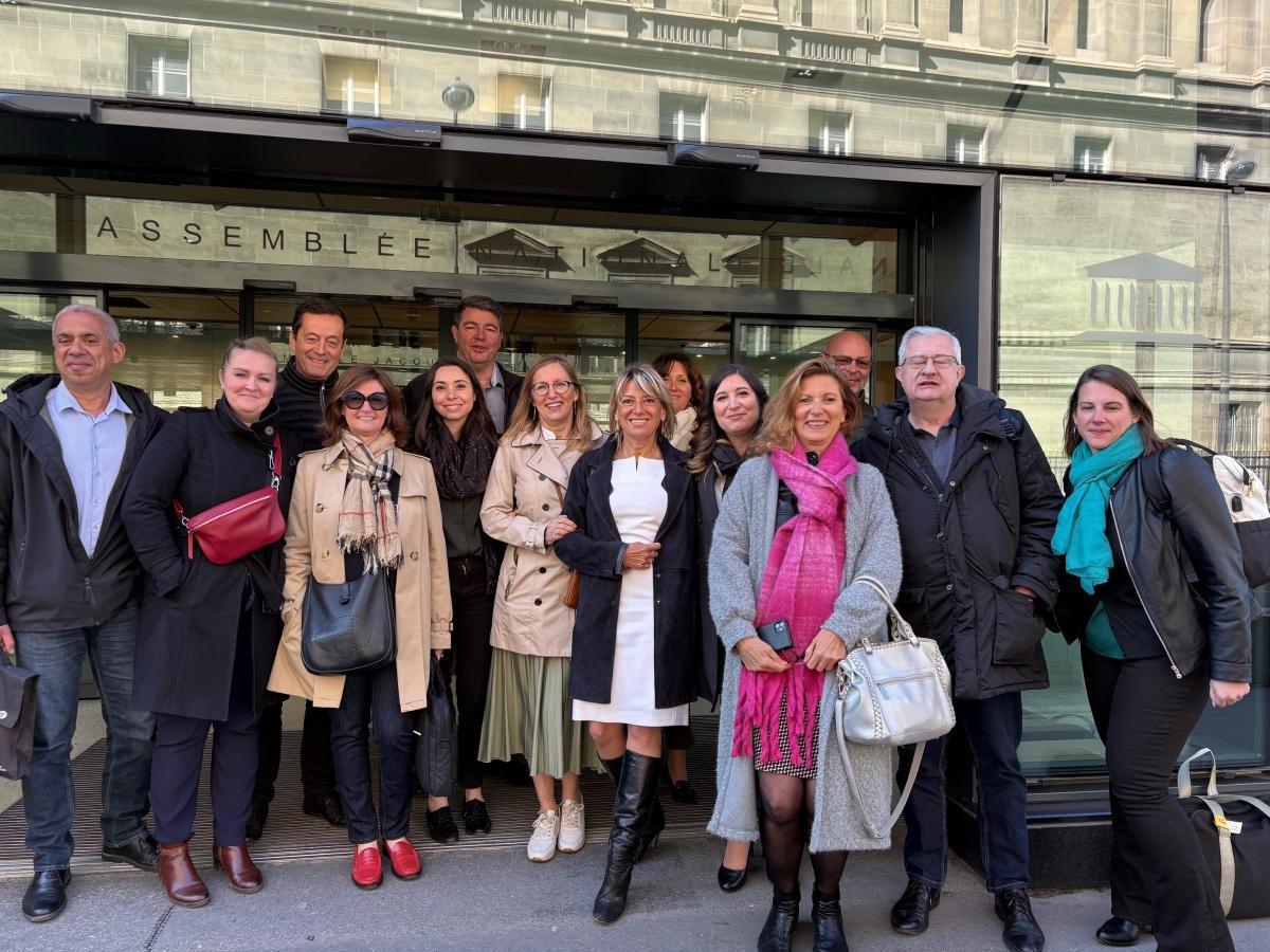 La CFTC CCF à l'Assemblée Nationale 