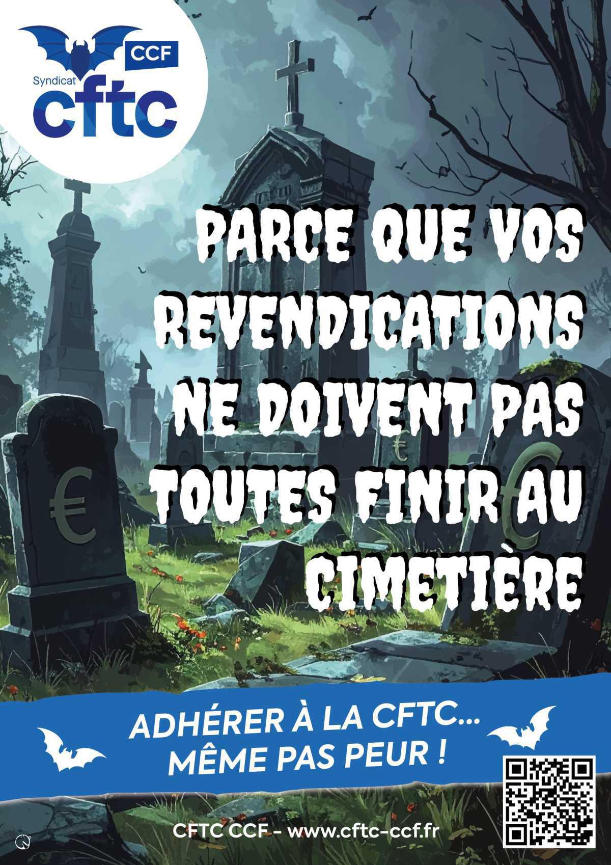 Adhérer à la CFTC... même pas peur ! Adhérer à la CFTC... même pas peur !