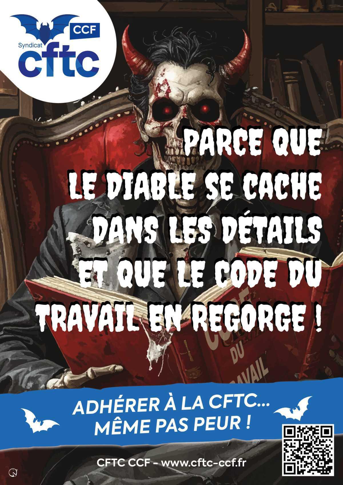 Adhérer à la CFTC... même pas peur ! Adhérer à la CFTC... même pas peur !