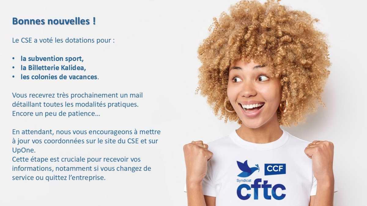 En direct du CSE ! De nouvelles subventions votées... 🎉🎉🎉