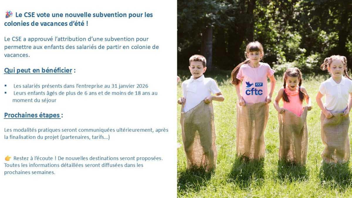 En direct du CSE ! De nouvelles subventions votées... 🎉🎉🎉 En direct du CSE ! De nouvelles subventions votées... 🎉🎉🎉