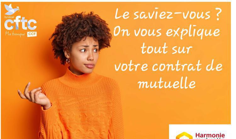 Votre contrat Harmonie Mutuelle