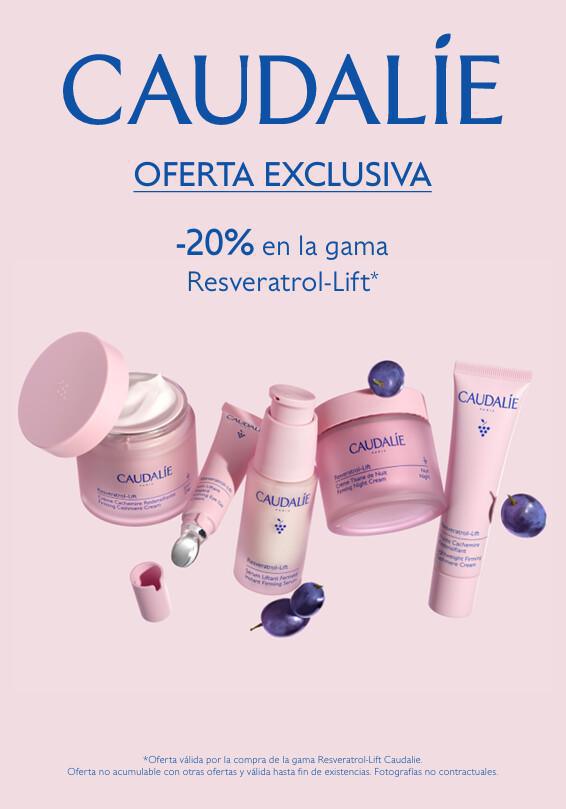 Oferta exclusiva Caudalie: disfruta de un 20% de descuento en la gama Resveratrol-Lift