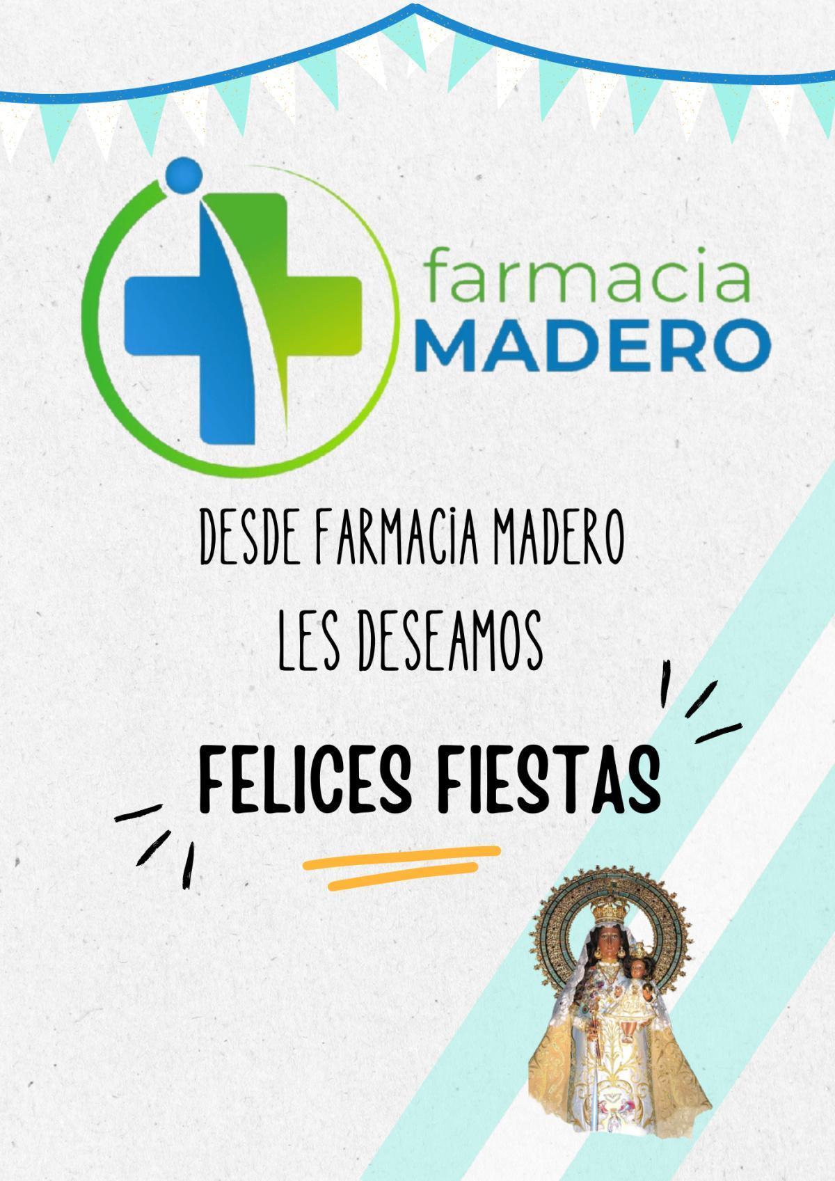 Farmacia Madero les desea ¡¡¡Felices Fiestas!!!