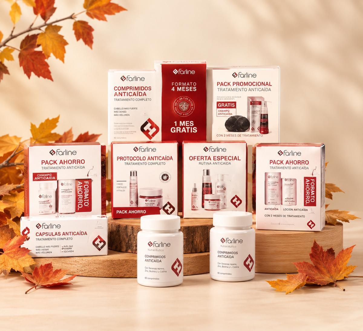 Cuida tu cabello este otoño con la gama anticaída de Farline