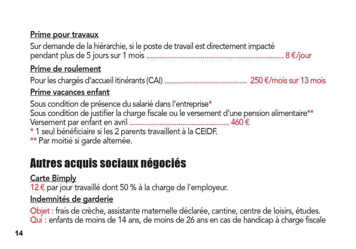 LA REMUNERATION FIXE