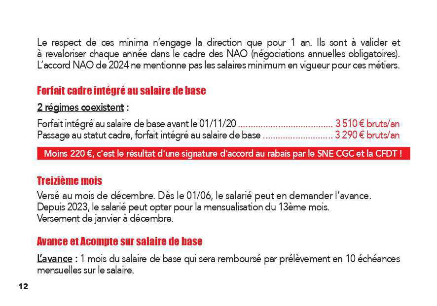 LA REMUNERATION FIXE