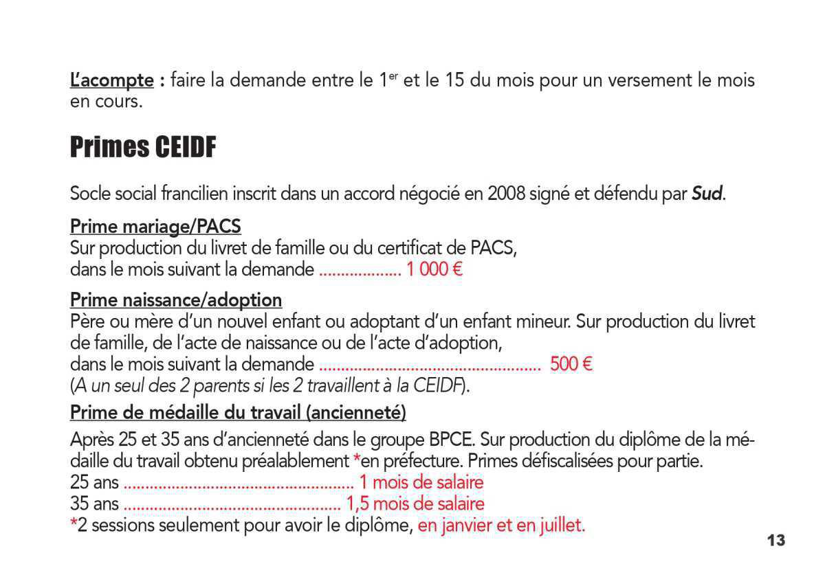 LA REMUNERATION FIXE