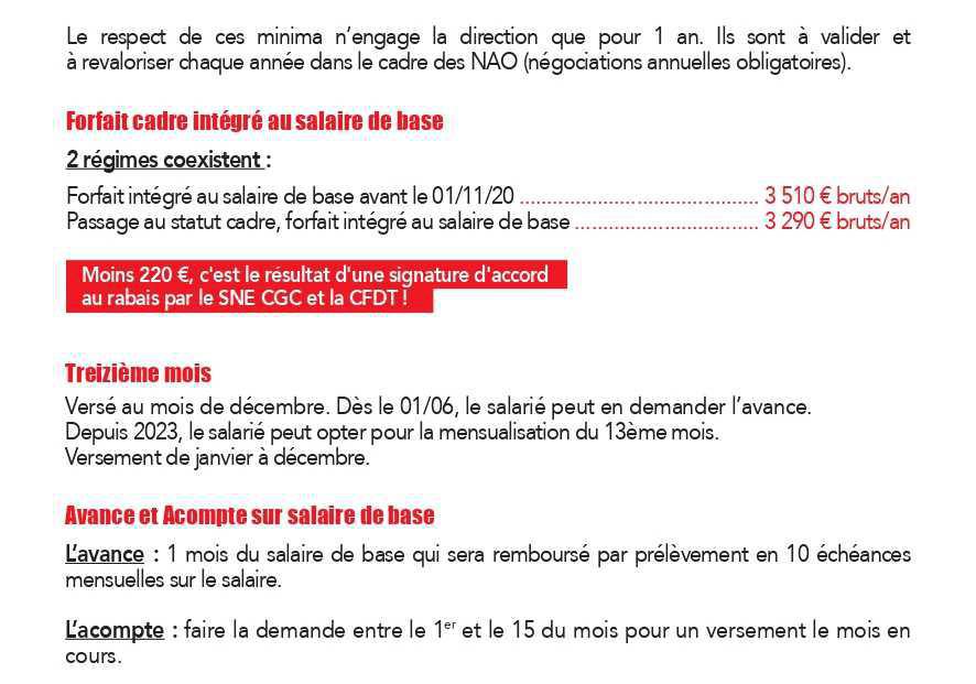 LA REMUNERATION FIXE